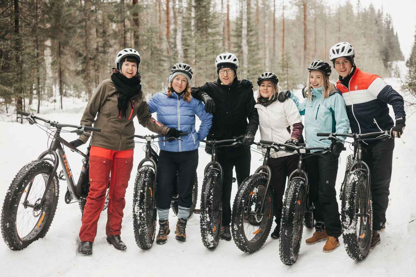 Jyvaskyla: Fatbiking Tour in a Finnish Wintry Forest