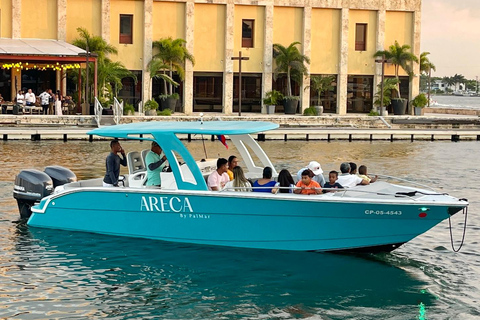 Cartagena: Private Sunset and Night Boat Tour