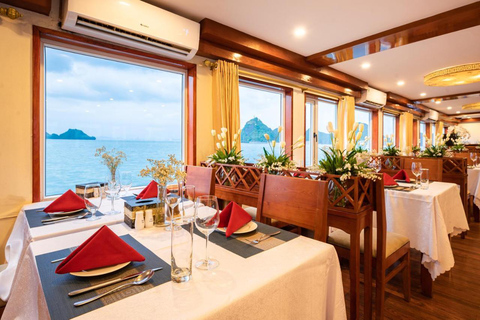 Hanoi: 2D1N Ha Long Bay by Amanda Premier Cruise 2D1N Cruise Start From Hanoi by 8:00 AM