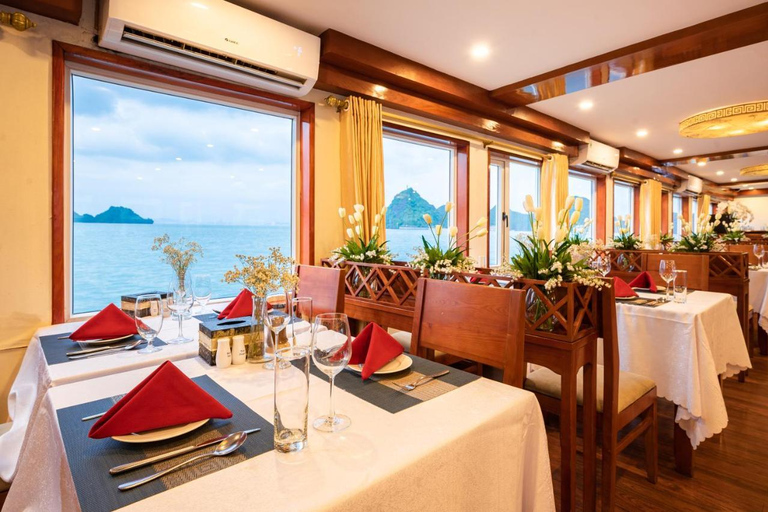 Hanoi: 2D1N Ha Long Bay by Amanda Premier Cruise 2D1N Cruise Start From Hanoi by 8:00 AM