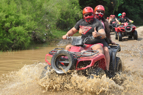 Alanya: Quad-Bike Excursion in Forest with Hotel Pickup Double Participant