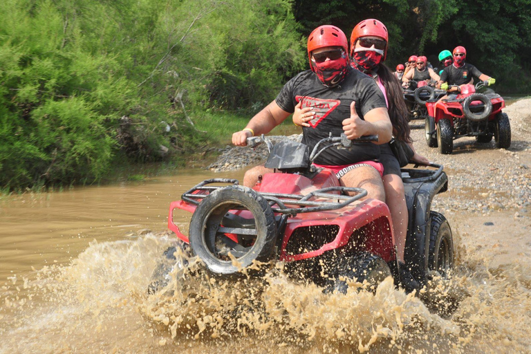 Alanya: Quad-Bike Excursion in Forest with Hotel Pickup Double Participant