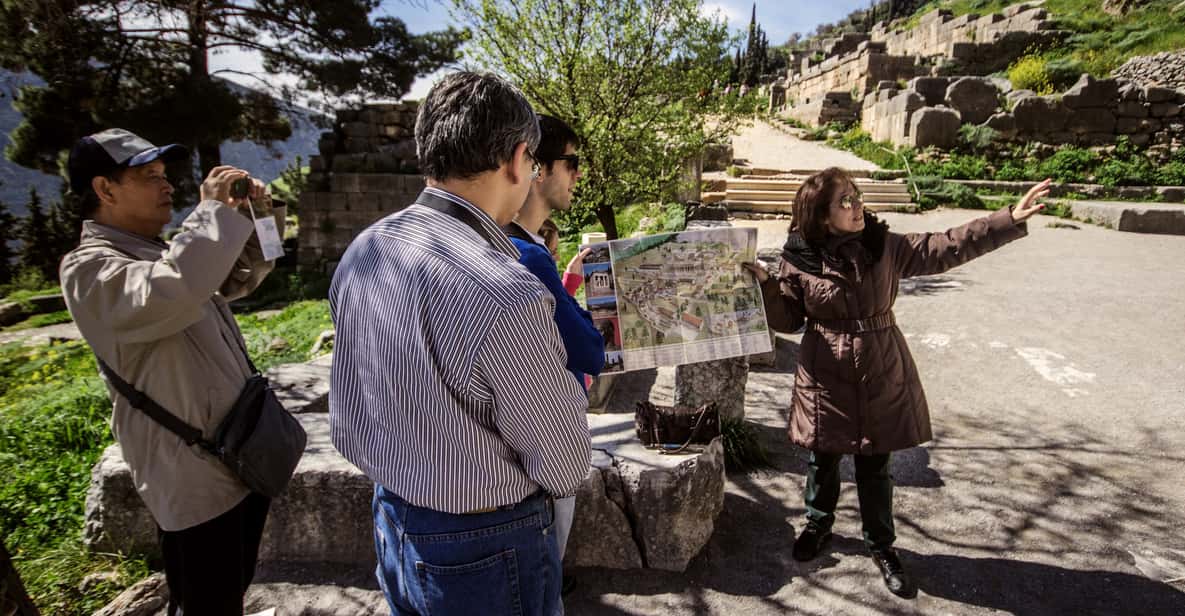 Athen: Tagestour nach Delphi mit Abholung & optionalem Essen