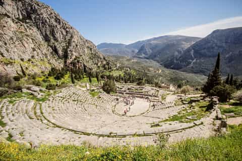Athens: Delphi Guided Day Trip with Pickup & Optional Lunch