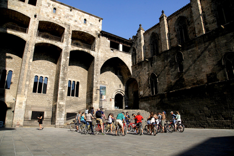 Barcelona: Guided Highlights Bike or eBike Tour (3 Hours) Barcelona Standard Bike Tour in German