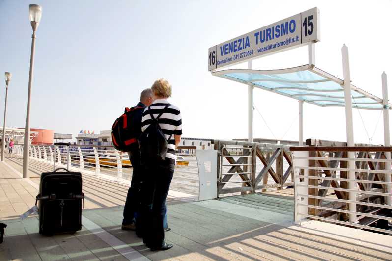 Transfert de l'aéroport VCE à Venise en bateau-taxi