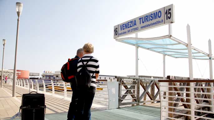 venice marco polo airport transfer shared water taxi