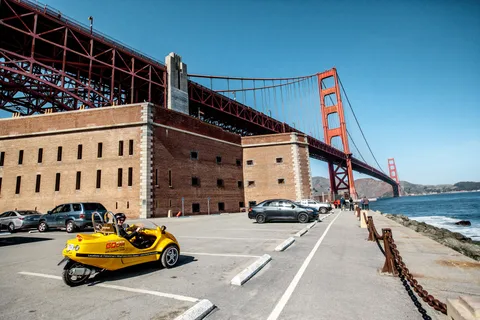 GoCar 3-stündige Tour durch die Parks und Strände von San Francisco