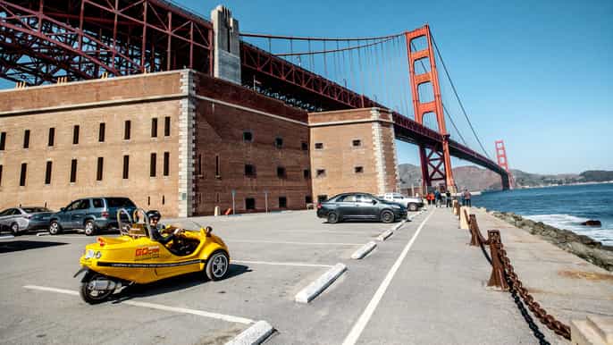 gocar 3hour tour of san franciscos parks and beaches