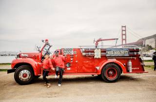 San Francisco Bay: 90-minütige Tour im Feuerwehrauto