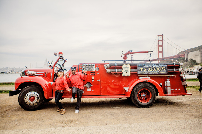 San Francisco Bay: 90-Minute Fire Engine Tour Standard Option