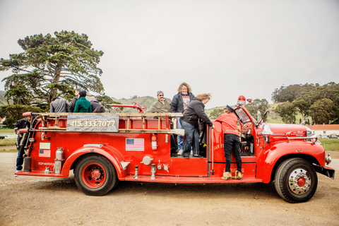 San Francisco Bay: 90-Minute Fire Engine Tour Standard Option