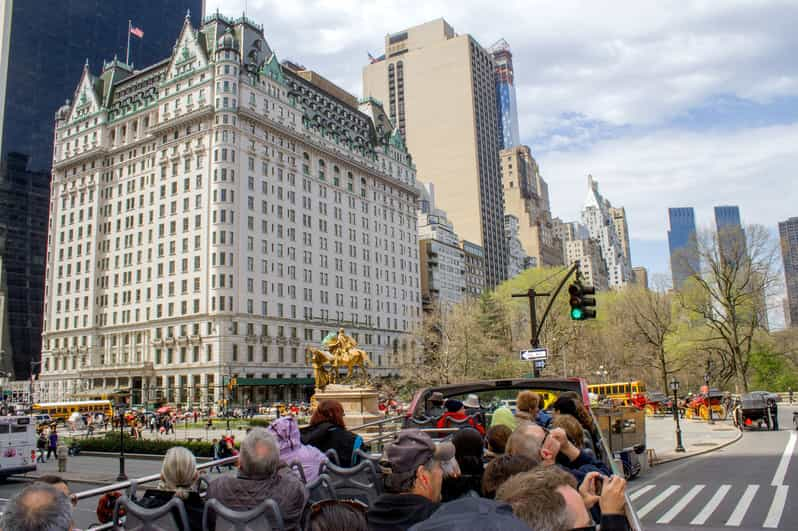 NYC: Guided Hop On Hop Off Bus with Two Attractions | GetYourGuide