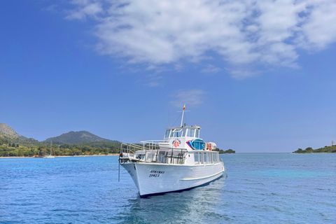 Alcudia Maiorca: Pôr do sol em barco com comida e bebida incluídasAlcudia, Maiorca: Pôr do sol num barco com comida e bebida incluídas