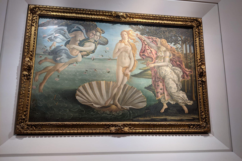 Accademia i Uffizi Skip-the-Line Bilety z audioprzewodnikiemPoranne wejście z obiadem