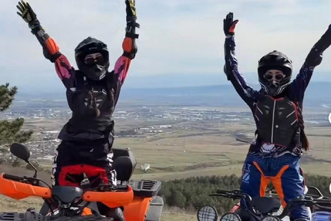 Tbilisi: Motorcycle or ATV Adventure Tour with Pickup ATVs (Quad Bikes)