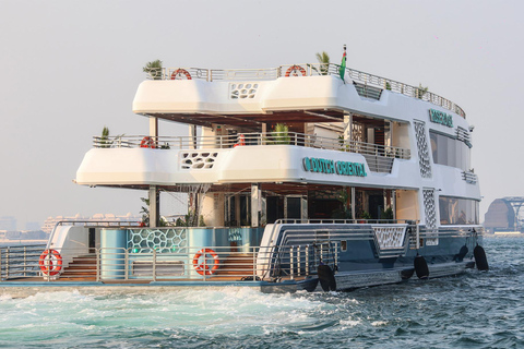 Abu Dhabi: Yas Marina Bay Megayacht Dinner Cruise & Buffet Yas Marina Megayacht Dinner Cruise with Buffet + soft drinks