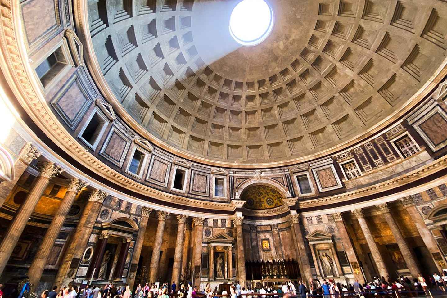 Rome: Pantheon Entry with Audio Guide & Hop-on Hop-off Tour