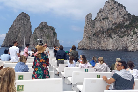 From Salerno: Capri, Positano, and Amalfi Boat Trip