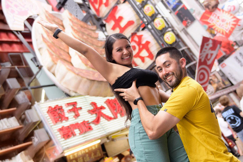 Osaka: Sevärdhetsfoto i DotonboriOsaka: Sightseeingfoto i Shinsaibashi