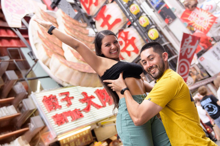 Osaka: Sevärdhetsfoto i DotonboriOsaka: Sightseeingfoto i Shinsaibashi