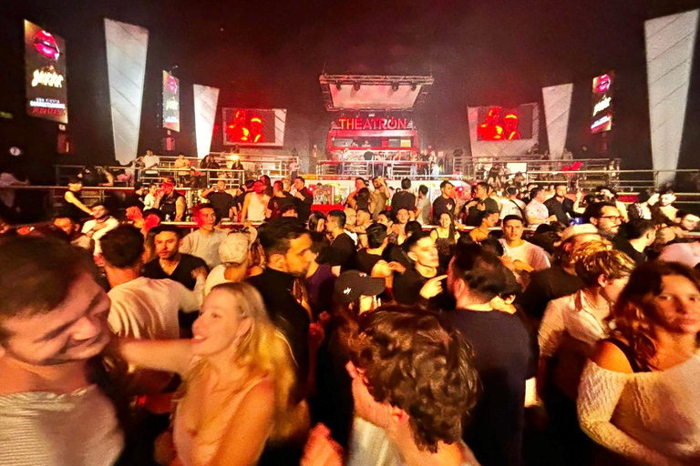 Bogota: Theatron Tour & The Party Bus! Drinks, Bus & Fun