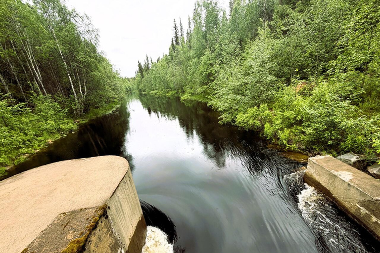 Rovaniemi to Ruka Roller Coaster & Korouoma Canyon Waterfall