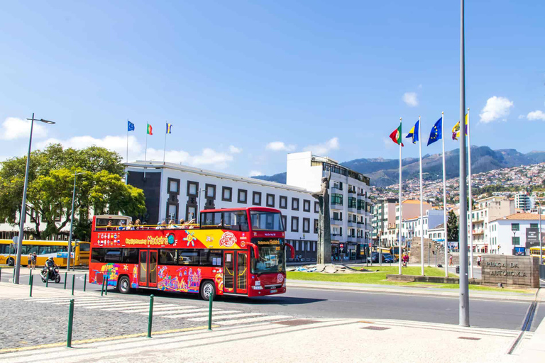 Funchal: City Sightseeing Hop-On Hop-Off Bus Tour 24-Hour Hop-On Hop-Off Bus Tour - Red Route