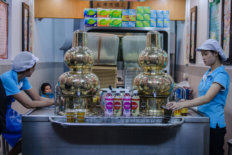 Visite gastronomique nocturne de 3,5 heures dans le quartier chinois de Bangkok