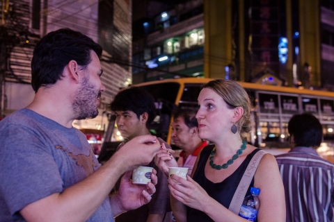 Bangkok Chinatown 3,5-godzinna nocna wycieczka kulinarna