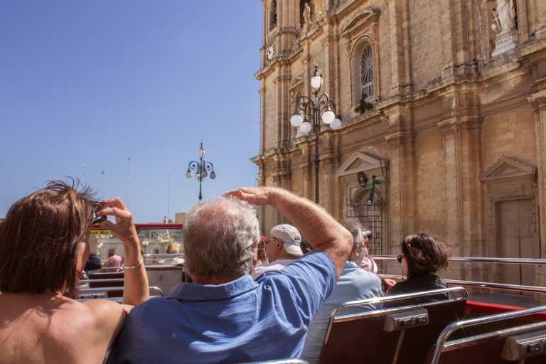 Malta: tour en autobús de paradas ilimitadasTour en bus turístico: Ruta por el Norte