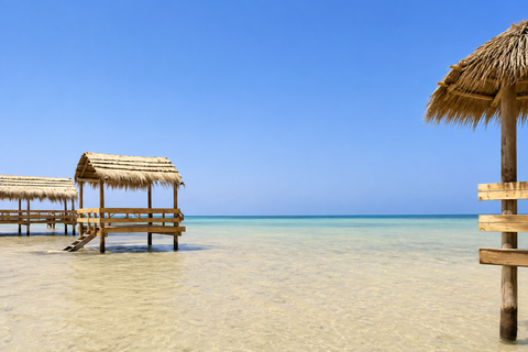 From Djerba: Pirate Day at Plage des Sables Blancs - Zarzis