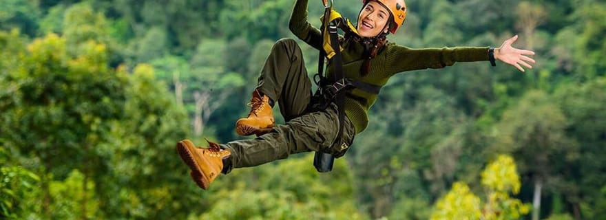 Phuket : Skyline Zipline Adventure Tours 18 plateformes