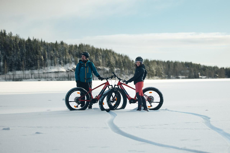 Levi, Lapland: E-Fatbike trip to white nature