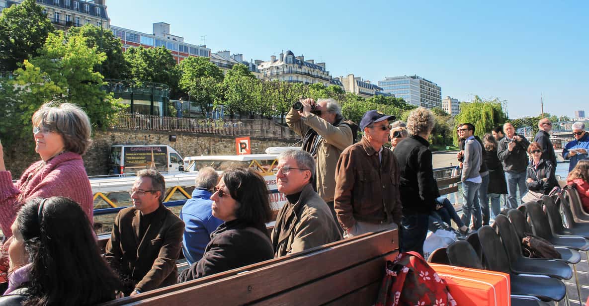 Afbeelding 1 van Parijs: rondvaart over de Seine en het Canal Saint-Martin
