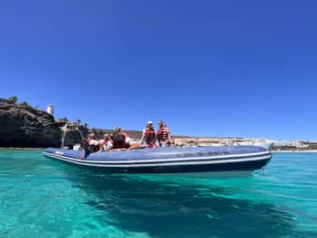 Costa Calma: Fuerteventura Dolfijnen kijken Zodiac rondvaart