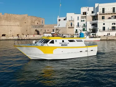 Monopoli: Polignano a Mare Angeln Tour mit Aperitif