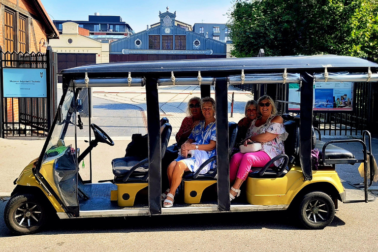 Krakow: City Sightseeing Tour by Electric Buggy Golf Cart Small group tour from the meeting point