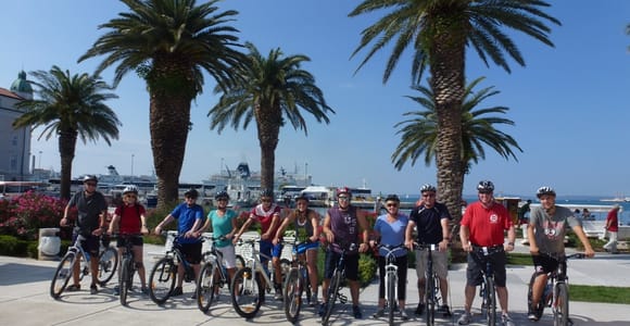 Split 3-stündige geführte Fahrradtour