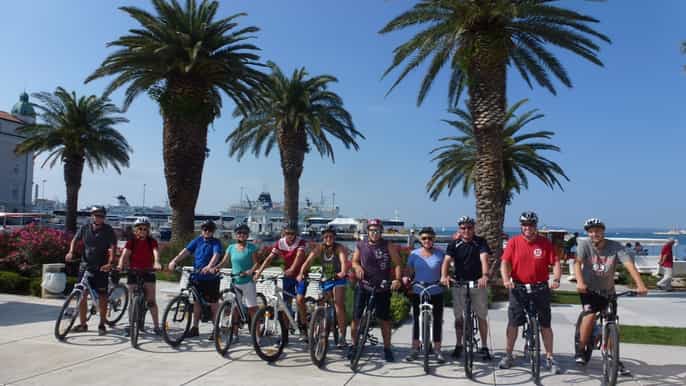 visite guidée à vélo de 3 heures à split