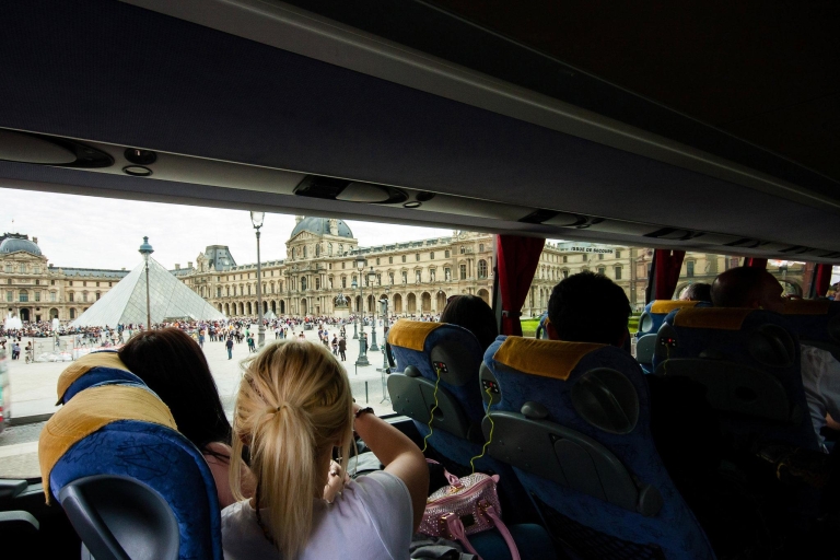 Parijs: uitgebreide bustour met audiogids & rondvaart Seine