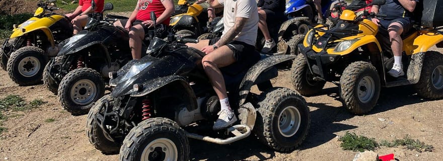 Malaga : visite guidée de 3 heures en quad biplace tout-terrain