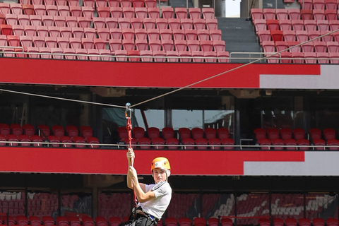 Lisbon: Slide in Sport Lisboa e Benfica Stadium Slide & Stadium Tour with Scarf