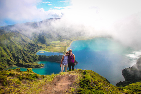 Azoren: wandeltocht São Miguel en Lagoa do Fogo