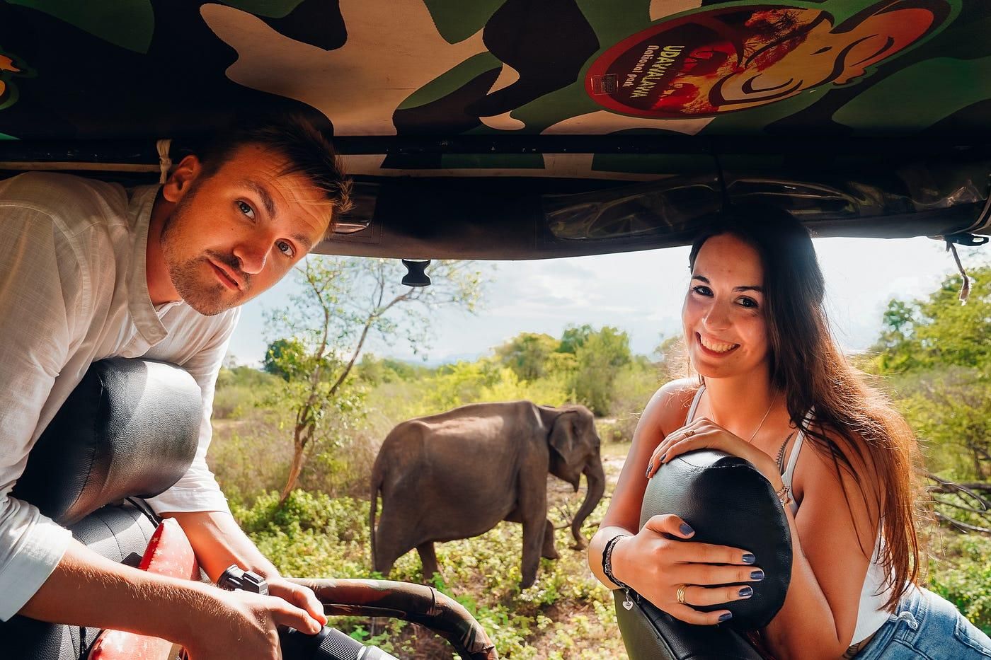 Galle/Mirissa/Hiriketiya: Fahrt nach Ella & Udawalawa Safari
