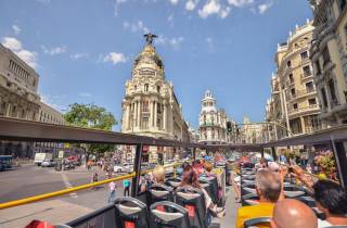 Madrid: 1 oder 2 Tage Hop-On Hop-Off Sightseeing Bus Tour
