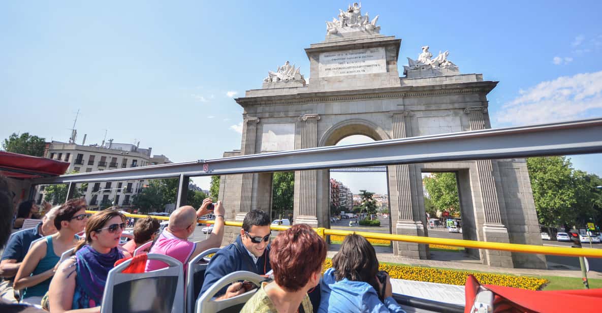 Madrid City Tour (Hop-On Hop-Off Bus Tour)