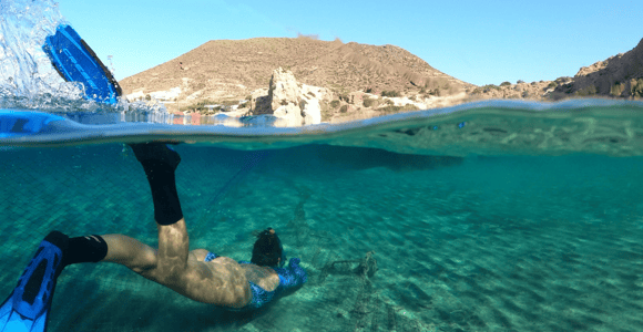 Alicante: Calas und Strände E-Bike Tour mit Schnorcheln