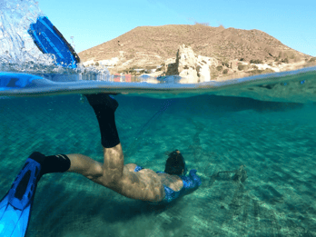 Alicante : Excursion en E-Bike à Calas et sur les plages avec plongée en apnée