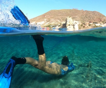 Alicante: Calas and Beaches E-Bike Tour with Snorkeling
